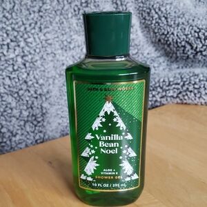 Bath & Body Works Vanilla Bean Noel  Aloe + Vitamin E Shower Gel - 10 OZ